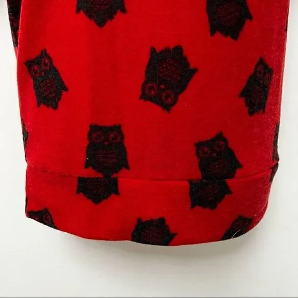 OWL SWEATER SHORT SLEEVE TOP! Size M BNWT - Picture 5 of 9